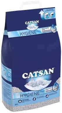 Catsan Hygiene nicht klumpendes Katzenstreu, 3 Packungen (3 x 20l)