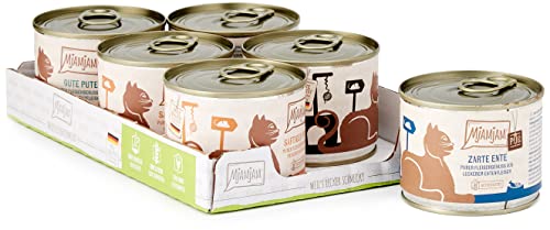 MjAMjAM - Premium Nassfutter für Katzen - Mixpaket V - Purer Fleischgenuss, 6er Pack...