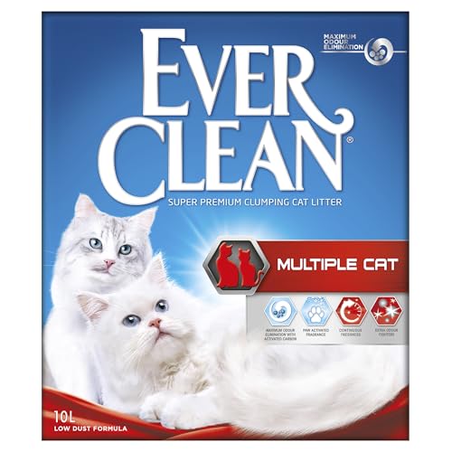 Ever Clean Katzenstreu, mehrere Katzen, duftend für lang anhaltende Frische,...
