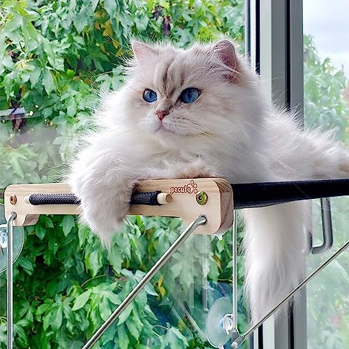 Katzen Fensterplätze (bis 15 kg), Katzen Fensterliege, Katzenhängematte für Katzen...