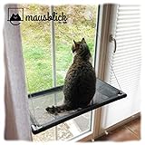 riijk Fenster Katzenhängematte für Katzen bis 23 kg, extra Stabiler...