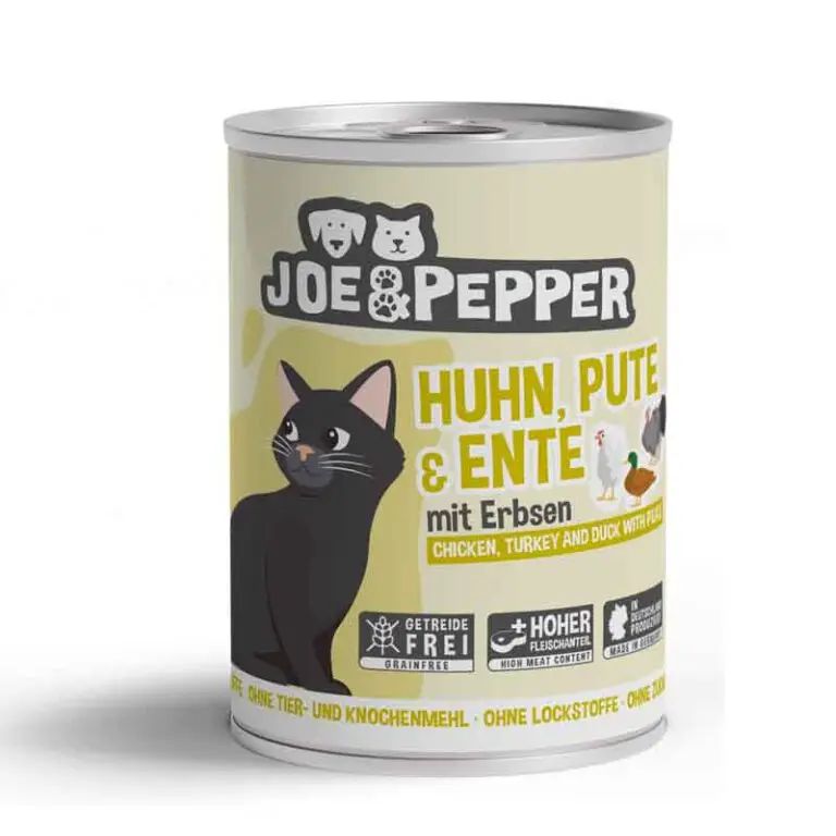 Joe & Pepper Katzenfutter